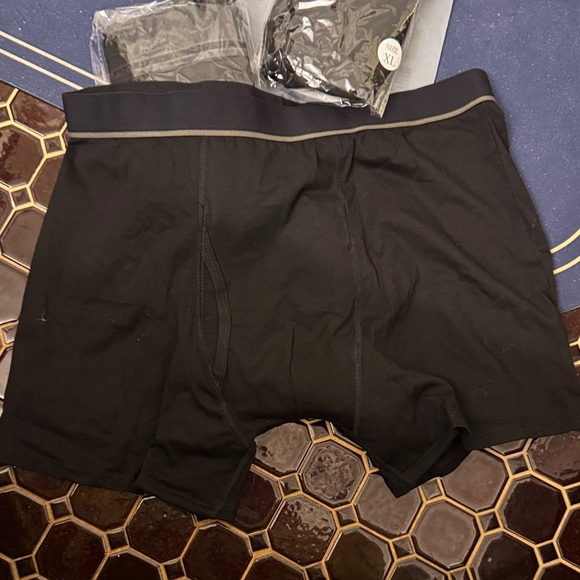 NWT- bundle-3 Shield ease washable Men's Black incontinence Boxer Briefs XL - Picture 5 of 5